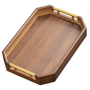 GIANXI | Japanese Style Rectangular Solid Wood Tea Tray