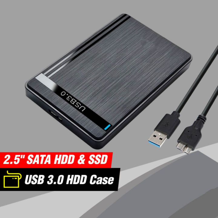 Casing hardisk External USB Case HDD Enclosure SATA Dengan Kabel  Lazada Indonesia