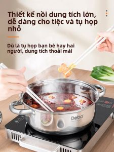 DEBO | Steam And Stew Multi-use Soup Pot 304 Stainless Steel