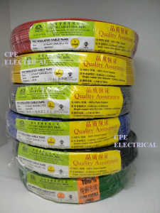 FAJAR 0.75MM 24/0.20mm 1C Multi-strand PVC Insulated Flexible Cable