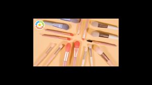 OSQ 13pcs High Quality Portable Waterproof Soft Bristle Macaron Makeup Brush Tool