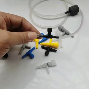 OTA วาล์วปรับลม ข้อต่อ ตัวปรับลม ข้อต่อสายอ๊อกซิเจนตู้ปลา ข้อต่อตู้ปลา ขนาด 4 มิล สำหรับเชื่อมต่อสายออกซิเจน