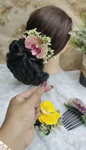 sirkam rambut wanita model anggrek
