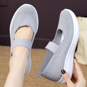 JIFANPAUL | Giày Đi Bộ Thoáng Khí Chống Trượt Cho Người Cao Tuổi Nữ Mùa Xuân/Hè