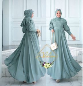 Aldisa Miyuki Dress Pesta Terbaru Mewah Elegan Modern