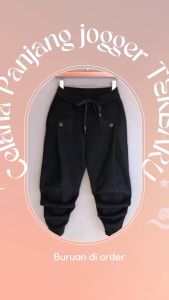 Celana Jogger Pria & Wanita Dewasa Model Terbaru