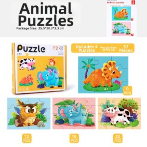 Educational Advanced Large Piece Jigsaw Puzzle for Toddlers