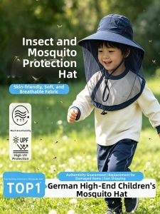 Mosquito Repellent Sun Protection Face Veil Hat