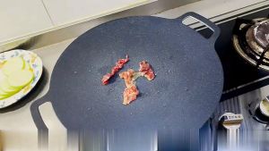 FR-C1211 Wajan Panggangan Grill Pan 34 CM Anti Lengket Alat Pemanggang BBQ Korea Datar / Wajan