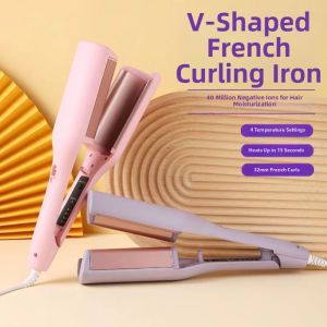 HUALUOLAN | Negative Ion Non-damaging Persistent Styling Curling Iron 32mm