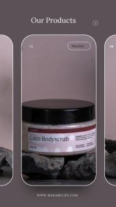 Manami Organic Coco Bodyscrub with VCO FDA Approved