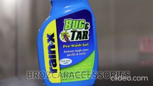 🌱 Rain-X / Rain - X / Rain X / RainX Bug & Tar Pre-Wash Gel 473ml Remove Dirts Bird Dropping Tough Stains Clean Dirts Clear Vision For Exterior Windscreen Mirror Car Care DIY 100% Original Reasy Stock
