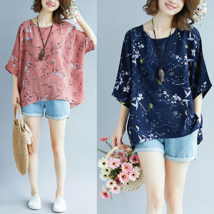 เสื้อเชิ้ตแขนสั้นหลวมๆ บางๆ ไซส์ใหญ่ ฤดูร้อน 2022 เสื้อเชิ้ตทรงหลวมสบายๆ สำหรับผู้หญิงไซส์ใหญ่ ทรงเข้ารูป สไตล์เรียบง่าย