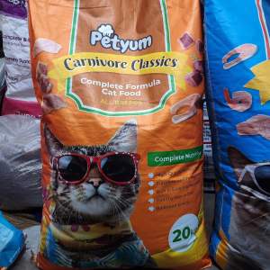 Petyum Cat Food 1KG REPACKED Seafood Feast | Carnivore Classics Flavor All Breeds Complete Nutrition | Premium Dry Cat Food 1kg