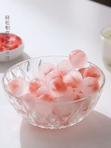 33 Grids Round Ice Ball Tray with Cover Box Jelly Mold Frozen Homemade Ice Cube Maker Storage DIY Ice Box Drink Bar