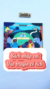 Sách tương tác trò chơi nhập vai - Nếu em là : Cô bé quàng khăn đỏ Heo cả trong ba chú heo con.... - Kim Đồng