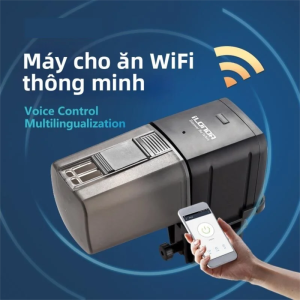 MUHUALAN | Máy Cho Thức Ăn Tự Động Không Dây Kiểm Soát qua WiFi
