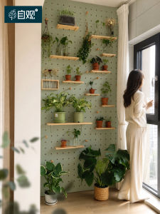 ZIGUAN | Simplicity Wall-mounted Balcony Plant Storage Rack