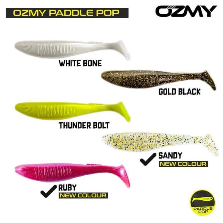 OZMY SILENCER PADDLE POP & BABY SILENCER PADDLE POP Soft Plastic
