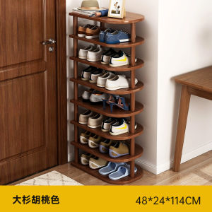 Sturdy Multi-layer Shoe Rack for Renters Entrance Home Use Small Narrow Storage Cabinet Indoor Shoes Organizer PVC Material