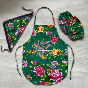 Bộ Khăn Quàng Cổ Hoa Lớn Cho Trẻ Em Bộ Khăn Quàng Cổ Nhỏ Cho Trẻ Em Mùa Thu Lễ Hội Nông Nghiệp Thể Thao Vải Cotton Nguyên Chất