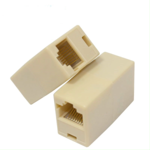 RJ45 CAT5 Coupler Plug Network LAN Cable Extender Joiner Connector Adapter (Intl)