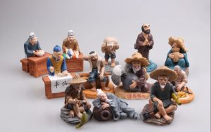 Mô Hình Lão Ngư Dân Ngồi Câu Cá Trang Trí Tiêu Cảnh Bể Cá Thủy Sinh Terrrarium Tượng Ông Lão Say Tượng Câu Cá Bắt Mắt