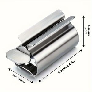 Stainless steel toothpaste squeezer Manual rotation facial cleanser toothpaste squeezer