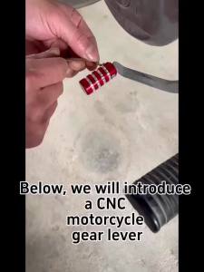 1pc Universal CNC Aluminum Motorcycle Gear Shift Lever Cover Foot Peg Pad Pedal Kick Start Protective Sleeve Accessories