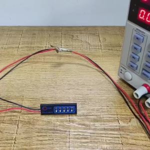 diymore | Đèn Báo Dung Lượng Pin Màn Hình LED Đồng Hồ Đo Điện Áp 2-8S 5V-30V Cho Pin Lithium LiFePO4 Lead-Acid 12V 24V Của DIYMore