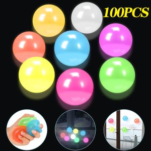 Dream Balls Glow in The Dark That Stick Glow-in-the-dark Ball Venting Balls Pinch Balls Party Decoration Childrens Gifts