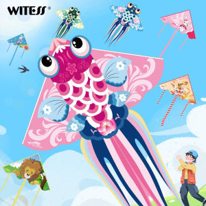 Witeck 2025 Snake Year Large Size Kite Easy to Fly Cartoon Goldfish Kite for Children And Adults High End Kite Sport Fitness