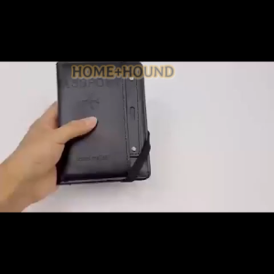 HOME+HOUND Leather Travel Passport Wallet Holder RFID Blocking ID Card Case Cover