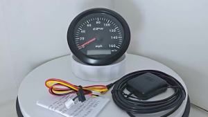RHAXEL 6 Gauge Set 85mm Speedometer GPS 200KM/H 160MPH Tachometer Fuel Level Water Temp. 0-120℃ Oil Pressure Voltmeter 12V