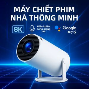 Máy Chiếu Nhà Thông Minh 1080P HDR10 Mini Di Động WiFi Bluetooth Chức Năng Chiếu Màn Hình 4K Được Hỗ Trợ Máy Chiếu Rạp Hát Với Chức Năng TV Stick