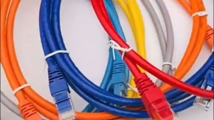 Ethernet Lan Cable Utp Cat 6 Network Patchcord Cable High Speed Cat6 Network Wire Lan Cord For Laptop Router