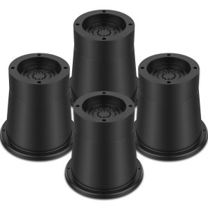 4/6Pcs Heavy Duty ยางโซฟาตู้ฟุตขาเตียง Risers ขาตั้งรอบเฟอร์นิเจอร์ Risers Anti SLIP เตียง Riser บล็อกยก
