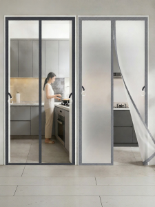 GEOBOX | Grease-proof Air-conditioning Barrier Kitchen Curtain Magnet Adhesive