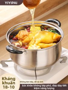 YIYIPAI | Nồi Nhỏ Đa Năng Inox Dày Cấp Thực Phẩm