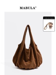 MABULA | Large Capacity Leather Tote Bag