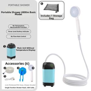 Tuban | Portable Wireless Self-priming Electric Shower Head