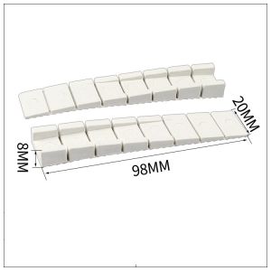 10pc Safety Door Stop Block Plastic Door Stopper Anti-collision Door Rear Retainer Impact Stopper For Home Office Hardware Tools
