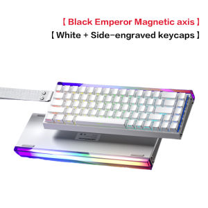 AULA HERO 68 HE Magnetic Axis Keyboard RT Wired Gaming Mechanical Keyboard with RGB Lighting 8K Polling Rate Side Engraving