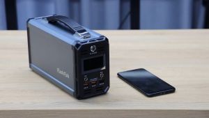 COD FlashFish Portable Power Station G300 แบตลิเธียม 300w 60000mAh เครื่องกําเนิดไฟฟ้าพลังงานแสงอาทิตย์พร้อมพลังงานระเบียงชาร์จด่วนสําหรับไฟฟ้าฉุกเฉินแคมป