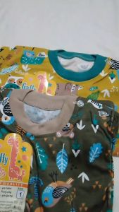 SETELAN BAJU ANAK PRINTING GAFFYKIDS BAJU LENGAN PENDEK CELANA PENDEK 1-6 TAHUN