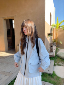 NIHAOKANONG | Áo Khoác Plaid Có Mũ Thời Trang Rộng và Giúp Gọn