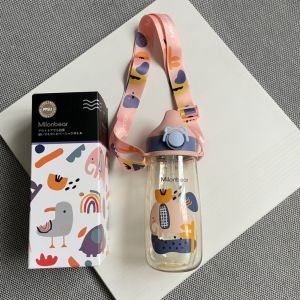 ถ้วยน้ำสำหรับเด็ก ความจุขนาดใหญ่ ถ้วยดื่มตรงแบบพกพา ทนทาน ผลิตจากวัสดุ PPSU สำหรับนักเรียนชั้นประถม