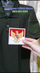 Kaos DENSUS Detasemen Khusus Polo Lengan Pendek Kamuflase dan Warna Tactical PDL S - 5XL Free Bonus 3 Emblem Patch Prepet Perekat Velkro Army