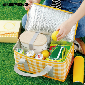 Large Capacity Portable Thermal Insulation Bag Picnic Basket Thickened Oxford Cloth Outdoor Hand Bags Travel Camping Equipment