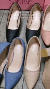 Korean Pointed Toe Block Heels Office Shoes1.8inch2023